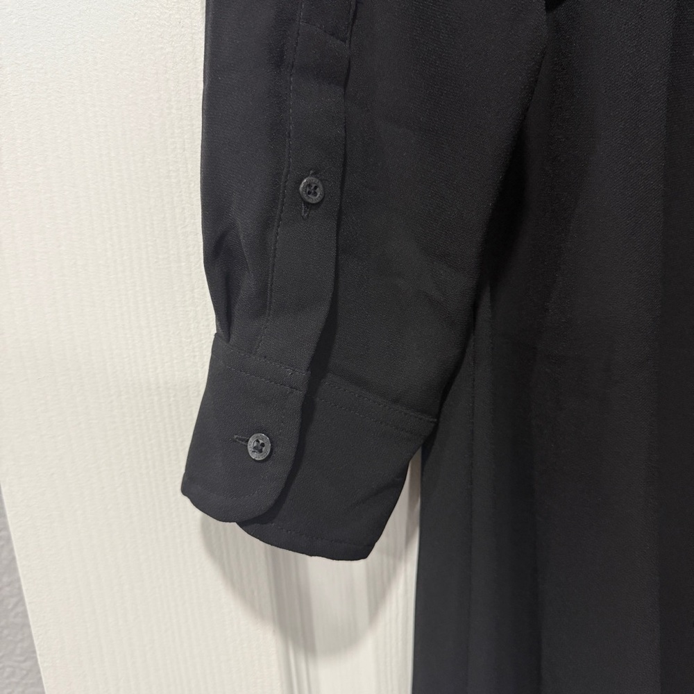 Ralph Lauren Black Long Sleeve Shirtdress - Picture 6 of 6